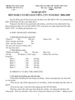 Ký kết hợp đồng trách nhiệm