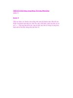 Thiết Kế Chân Dung trong Bóng Tối trong Photoshop (phần 3) doc