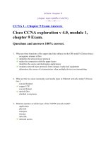200 câu hỏi thi trắc nghiệm về công nghệ thông tin - phần 09 pdf