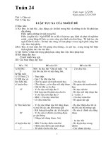 Giáo án lớp 5 ( 3 cột CKT )