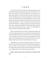 Nâng cao năng lực cạnh tranh của nền kinh tế để hội nhập có hiệu quả part1 docx