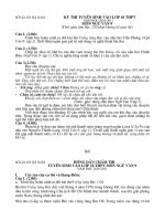 dap an thi vao lop 10 thpt Ha Nam 2010-2011