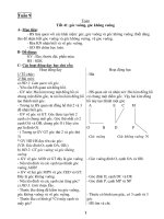 Giáo Án Toán Lớp 3 _ Tuần 9 potx