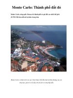 Monte Carlo: Thành phố đắt đỏ ppsx