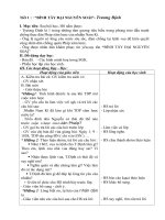 Lịch sử 5: Tuần 1 đến tuần 7