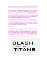 Hiệu Ứng Chữ Phim “Clash of the Titans” trong Photoshop (phần 1) ppsx