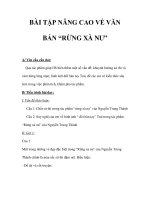 BÀI TẬP NÂNG CAO VỀ VĂN BẢN “RỪNG XÀ NU” pdf