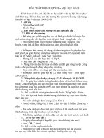 Bài phát biểu họp cha mẹ học sinh năm 2010