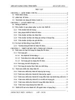 đồ án xây dựng bể chứa