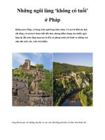 Những ngôi làng ‘không có tuổi’ ở Pháp ppsx