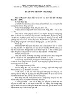 De cuong Triet hoc 2010