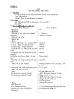 Giáo Án Toán Lớp 3 _ Tuần 22 pdf