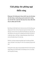 Giải pháp cho phòng ngủ thiếu sáng potx