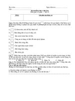 Đề+đáp an 45 phút GDCD 8 kì II