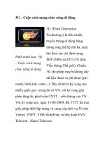 3G – Cuộc cách mạng chức năng di động 3G potx