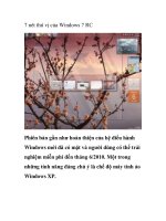 7 nét thú vị của Windows 7 RC pdf