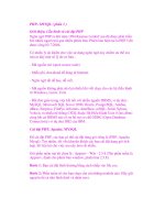 Tìm hiểu PHP– MYSQL ( phần 1 ) ppt