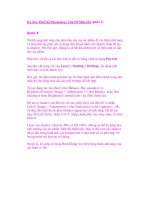 Kỹ Xảo Thiết Kế Photoshop: Chủ Đề Màu Sắc (phần 2) doc