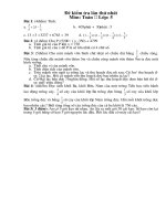 kiem tra chat luong dau nam lop 5