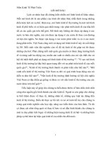 Tiểu luận: lý luận về nền kinh tế thị trường pot