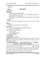 Giáo án sinh 6 HK2