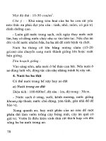 Kỹ Thuật Nuôi Ếch, Cua, Baba, Nhím, Trăn - Ngô Trọng Lư phần 7 ppt