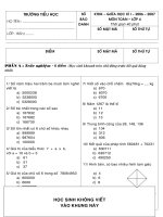 đề kiểm tra giữa kì môn toán lớp 4
