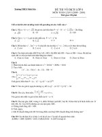 Đề Thi Vô Địch