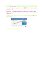 Cách chèn list nhạc vào blog