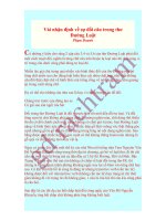 mha6n5 định về sự đối trong thơ Đường luật