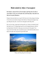 Bình minh kỳ diệu ở Sarangkot potx