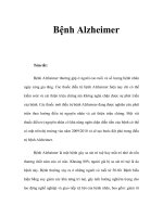 Bệnh Alzheimer potx