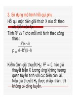 Kinh tế lượng - Đa cộng tuyến part 3 ppt