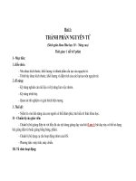 bài 1: thanh phan nguyen tu