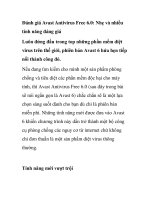 Đánh giá Avast Antivirus Free 6.0: Nhẹ và nhiều tính năng đáng giá potx