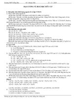 BT tính % nguyên tố và CTĐGN, CTPT