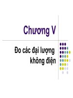 Bài giảng: Các đại lượng không điện docx