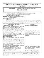 GIÁO ÁN ĐỊA 7 HAY VÀ GỌN