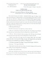 THÔNG BÁO TRIỆU TẠP BỒI DƯỠNG HÈ 10