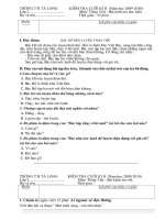 de thi cuoi kì II khoi 2