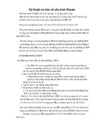 Kỹ thuật cơ bản về cấu hình Router part1 docx