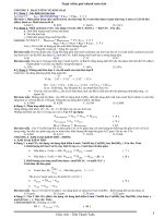 tuyet chieu nho nho giai Hoa Hoc