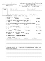 de Toan - TV lop 3 cuoi nam 2009-2010