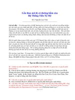 Lần theo mê-lộ có đường hầm của Hệ Thống Tiền Tệ pps