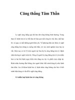 Căng thẳng Tâm Thần ppsx