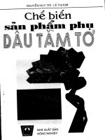 Chế biến sản phẩm phụ dâu tằm tơ - Nguyễn Huy Trí phần 1 doc