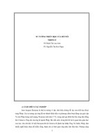 TƯ TƯỞNG TRIẾT HỌC CỦA RÚTXÔ ppsx