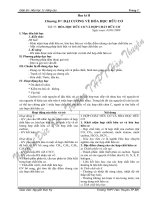 Giáo án 11 Nâng cao HKII đến bài Nguồn hiđrocacbon thiên nhiên