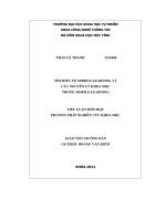 tiểu luận tìm hiểu về mobile-learning và các nguyên lý khoa học trong mobile-learning
