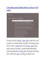 Cách nhúng nhạc lên Blog 360 của Yahoo (Có bổ sung!) pps